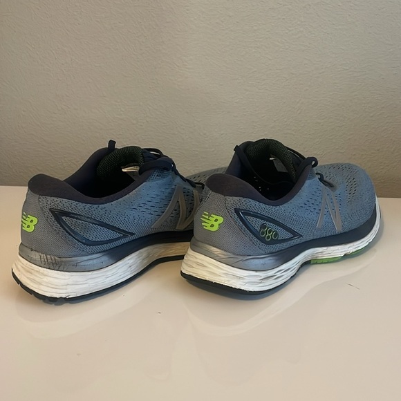 Gray New Balance Athletic Running Shoes with Breathable Mesh main image 4